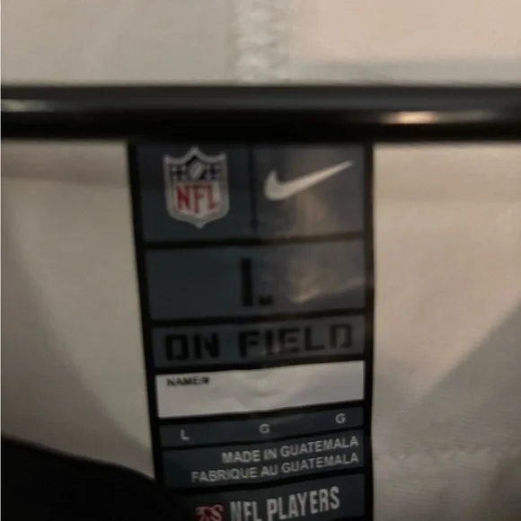 New Orleans NFL Gold and Black Jersey with Bold Number and Name - Picture 3 of 4